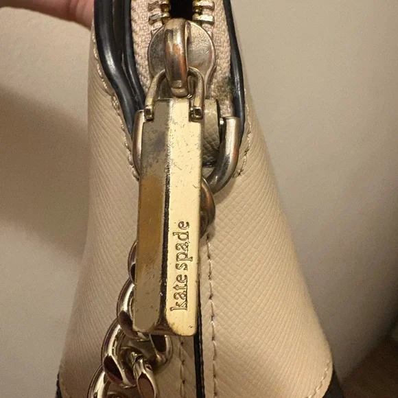 Kate Spade Cream and Black Crossbody Bag - Spencer Dome - Picture 14 of 16